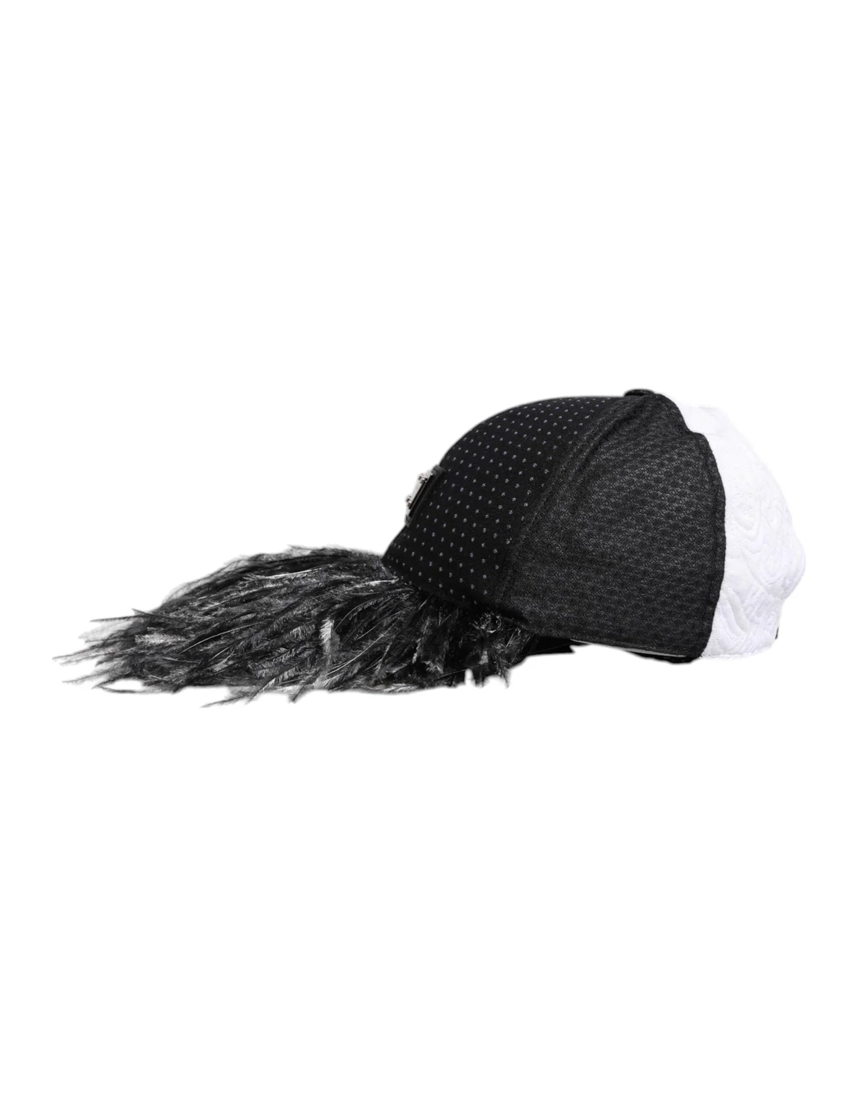 Dolce & Gabbana Polka Dot Feathers Baseball Cap 3