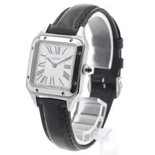 Cartier Santos-dumont SM WSSA0023 28mm SS Silver #C18581 2