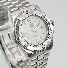 TAG Heuer — Excellent TAG Heuer Professional Silver Quartz Diver's With Gray Dial — Watch — resale