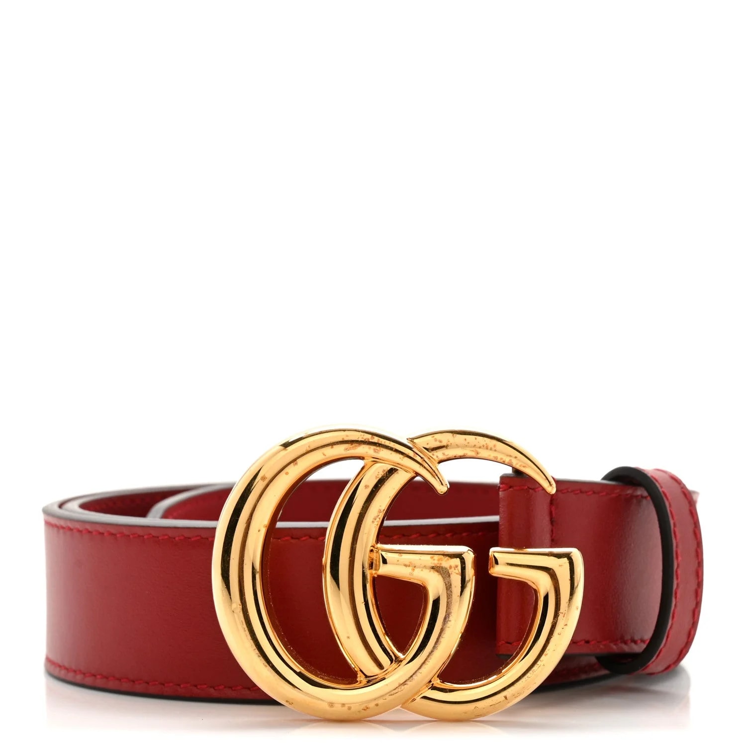 Gucci — Plutone Double G 30mm Belt 75 30 — Accessory — resale