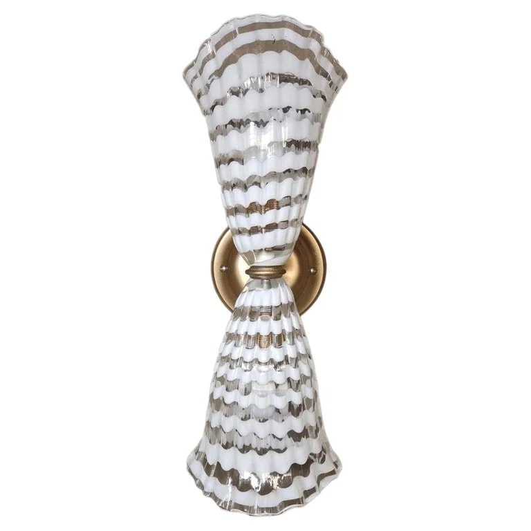 Bottega Veneziana — Adele Crystal & White Glass Wall — lighting — resale