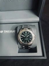TAG Heuer Aquaracer 200 Automatic Green Dial Stainless Steel Bracelet Full Set 2