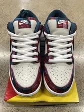 Nike SB Dunk LOW PRO Parra Abstract ART DH7695-600 2