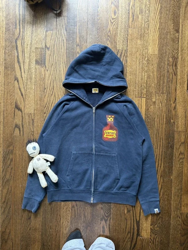 BAPE — Bape Teriyaki Source Fullzip Hoodie — streetwear — resale