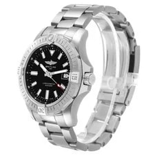 Breitling Avenger Steel Black Dial A17318 Box Card 4