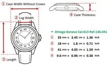 Omega Geneve Cal.613 Silver Dial Manual Winding 2