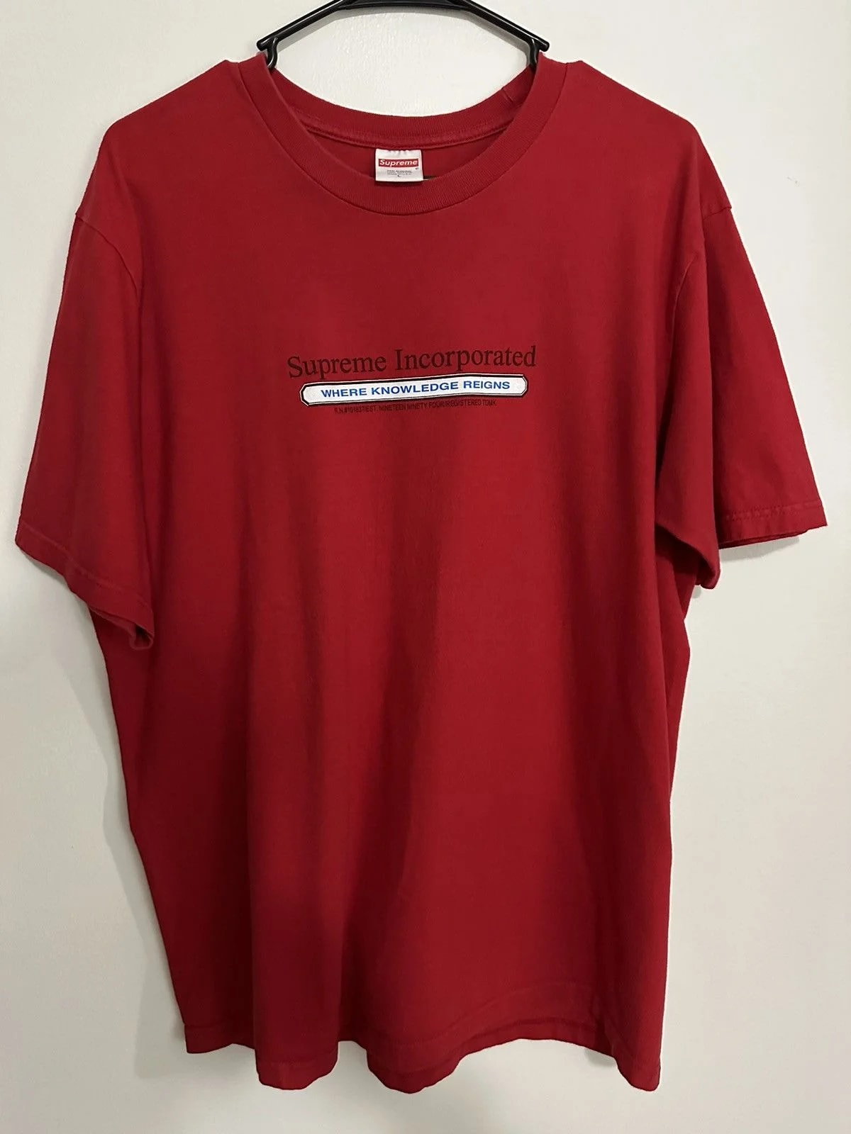 Supreme — Supreme Incorporated Tee — streetwear — resale