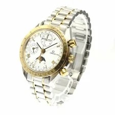 Omega — Omega Speedmaster 3336.2 Automatic 38mm White Chronograph — Watch — resale