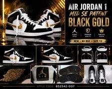 Jordan — Size 13 - Jordan 1 Mid SE — Sneaker — resale