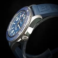 Breitling Superocean A17366 Diver Blue Dial 42mm Rubber Strap - Extra's 4