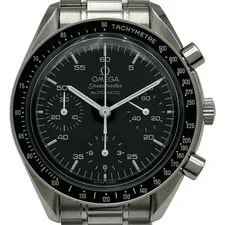 Omega — Omega Speedmaster Auto 3510.50 Black Stainless Steel Automatic #OK1285 — Watch — resale