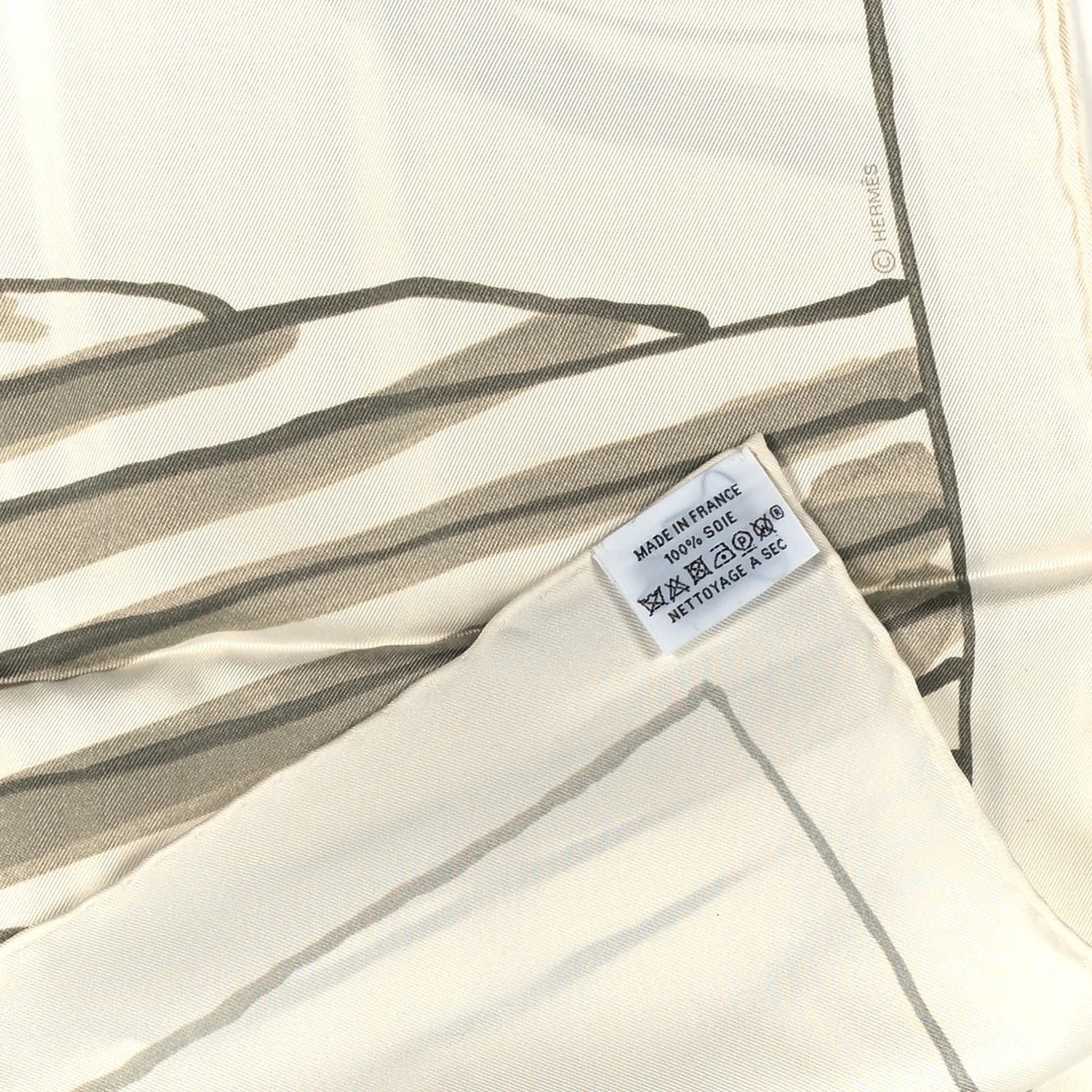 Libre Comme Pegase Scarf 90 Argile Kaki 3