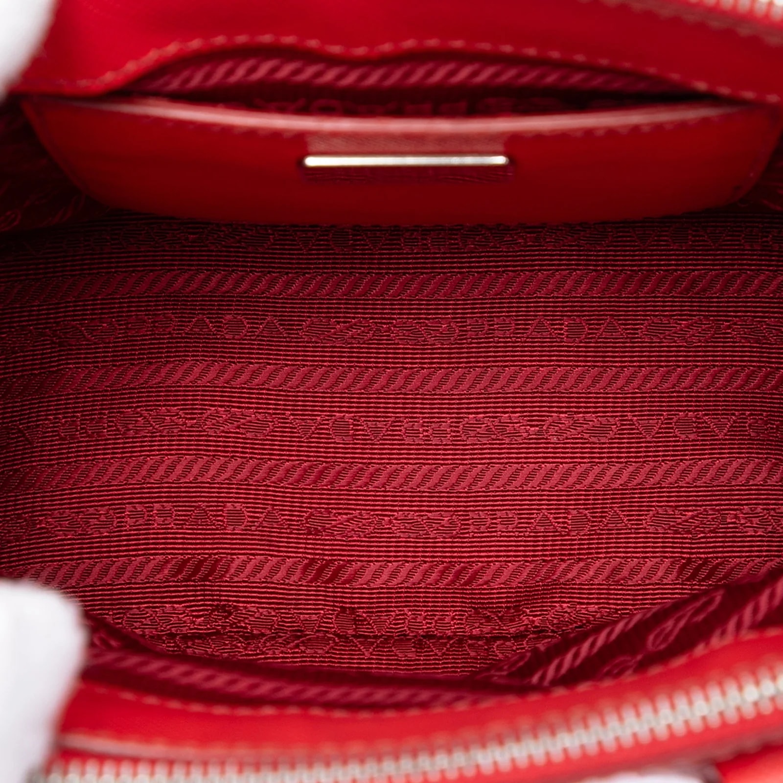 Mini Lux Galleria Double Zip Satchel 4