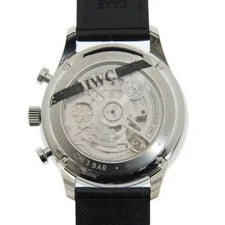 IWC Portugieser Chronograph Automatic Black Dial 4