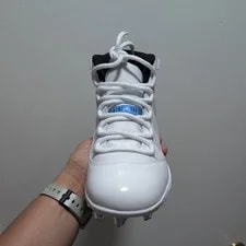Air Jordan 11 Mid TD Size 10 Football Cleats Legend HM7324-104 2