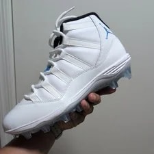 Air Jordan 11 Mid TD Size 10 Football Cleats Legend HM7324-104 3