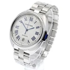 Cartier — Cartier CLÉ DE WSCL0007 40mm SS Silver #C5492 — Watch — resale
