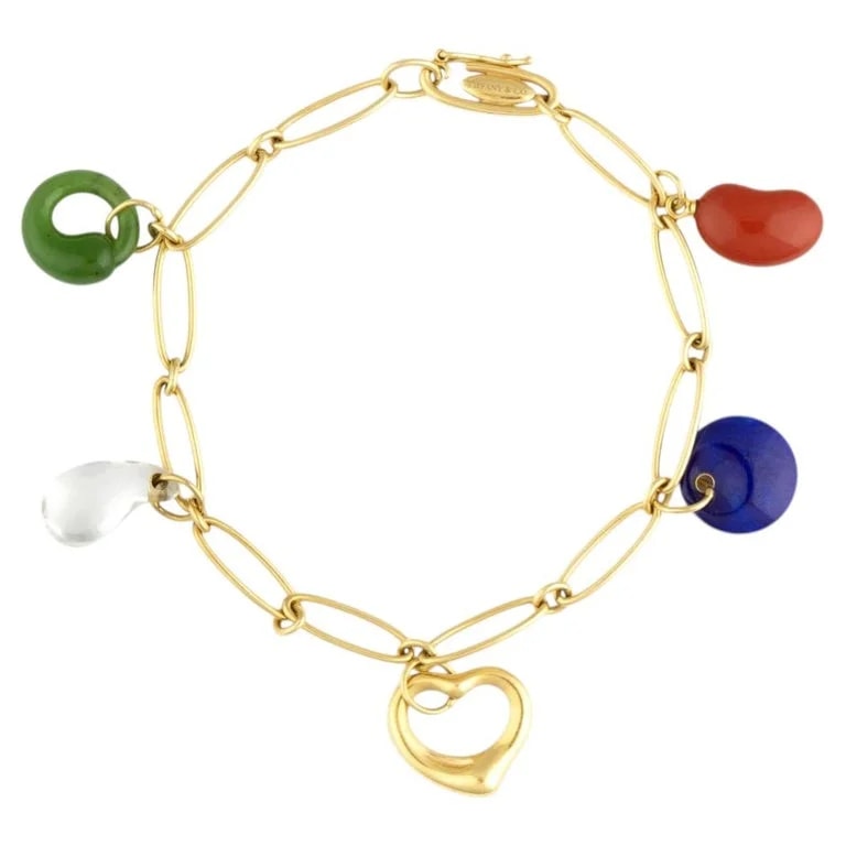 Elsa Peretti for Tiffany & Co. — Tiffany & Co. Elsa Peretti Five- Charm 7" — Jewelry — resale