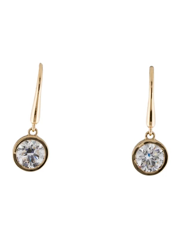 14K 1.84ctw Lab-Grown Drop — Jewelry — resale
