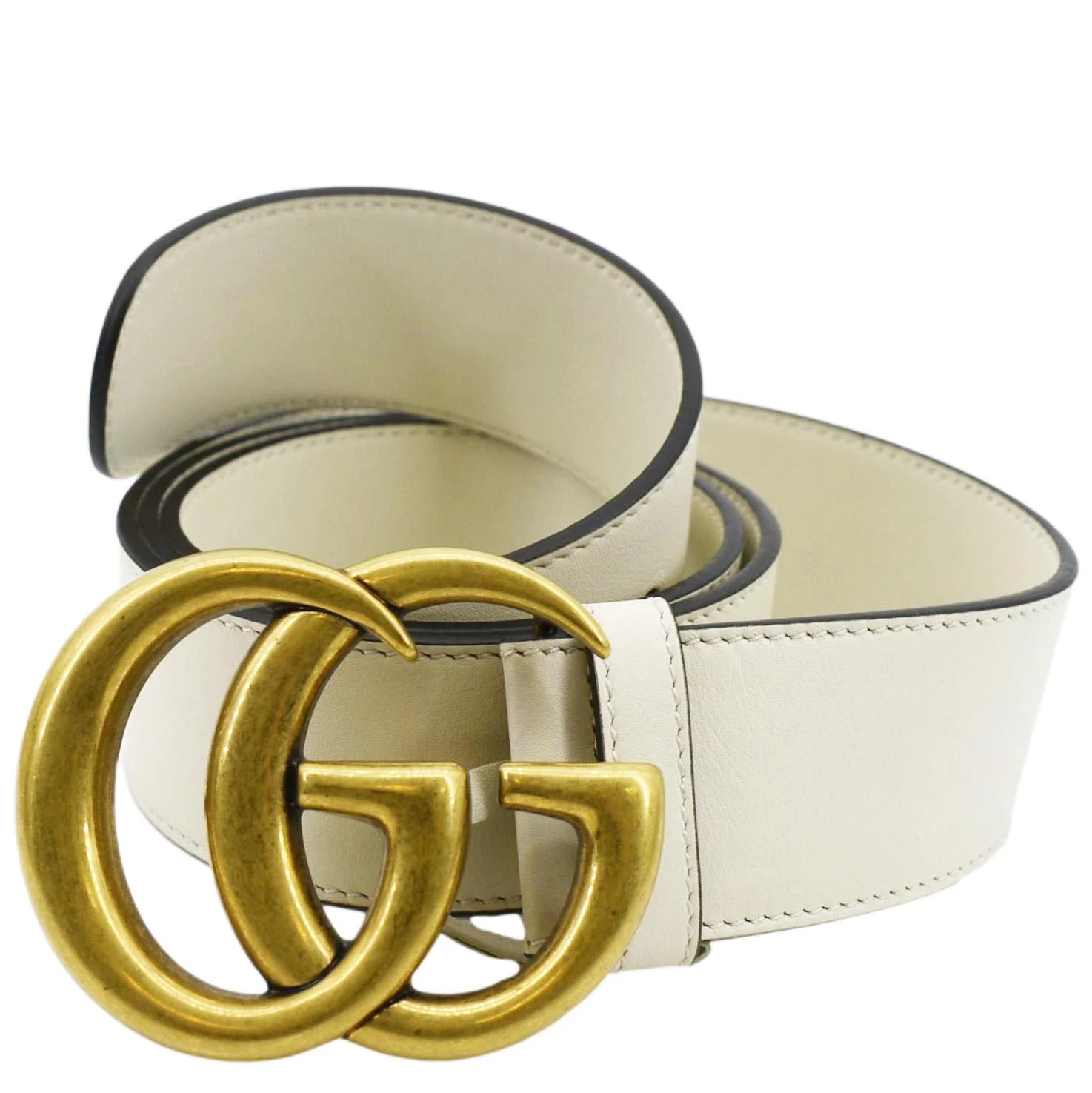 Gucci — Gucci Double G Buckle Belt Size 95.38 400593 — Accessory — resale