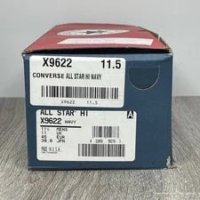 Converse All Star Hi Made in USA 11.5 X9622 New Box Tag 2