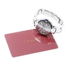 Cartier Baron Blue MM W6920071 Silver Dial Automatic Boy's Watch_963155 2
