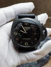 Panerai Luminor 44 Ceramic Ceramica Auto PAM00441 "T" 2 Straps! Crazy! 2
