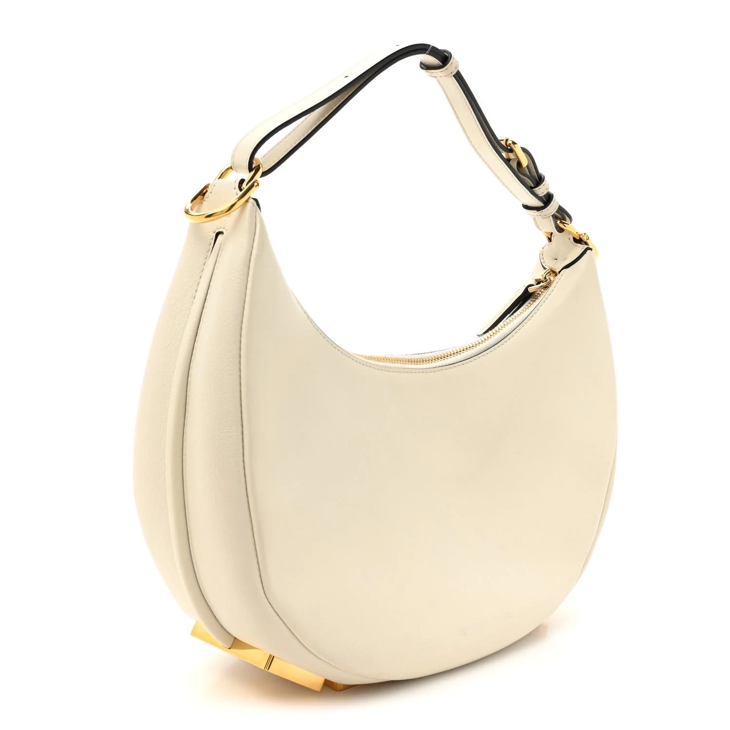 Vitello Grace Matte Small Fendigraphy Hobo Ice 3