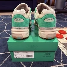 IN Hand Size 12 - Every Now and Then New Balance 992 Westbound Gum U992EN1 3