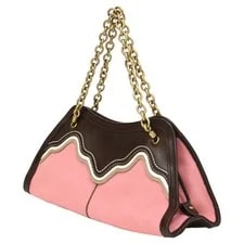 Bottega Veneta Trimmed Chain Strap in W One 3