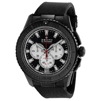 Zenith — EL Primero Stratos Flyback Automatic Chronograph Black Alchron 24.2061.4057/67.C707 — Watch — resale