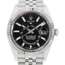 Rolex — Rolex Sky-dweller 336934 Black 5 Row Jubilee Bracelet Random Number Second H... — Watch — resale