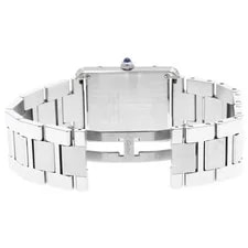 Cartier Tank Solo LM W5200014 27mm SS Silver #C5353 4