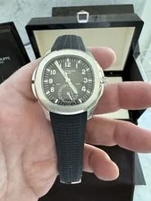 Patek Philippe — Patek Philippe Aquanat Travel Time 5164A-001 2022 Stainless Steel New Buckle — Watch — resale