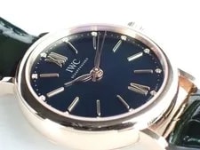 IWC Portofino Chronograph 18K Red Gold Day Date IW391035 TO253800 2