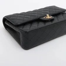 Chanel Matelasse 23 Grained Double Flap Double Chain Met 4