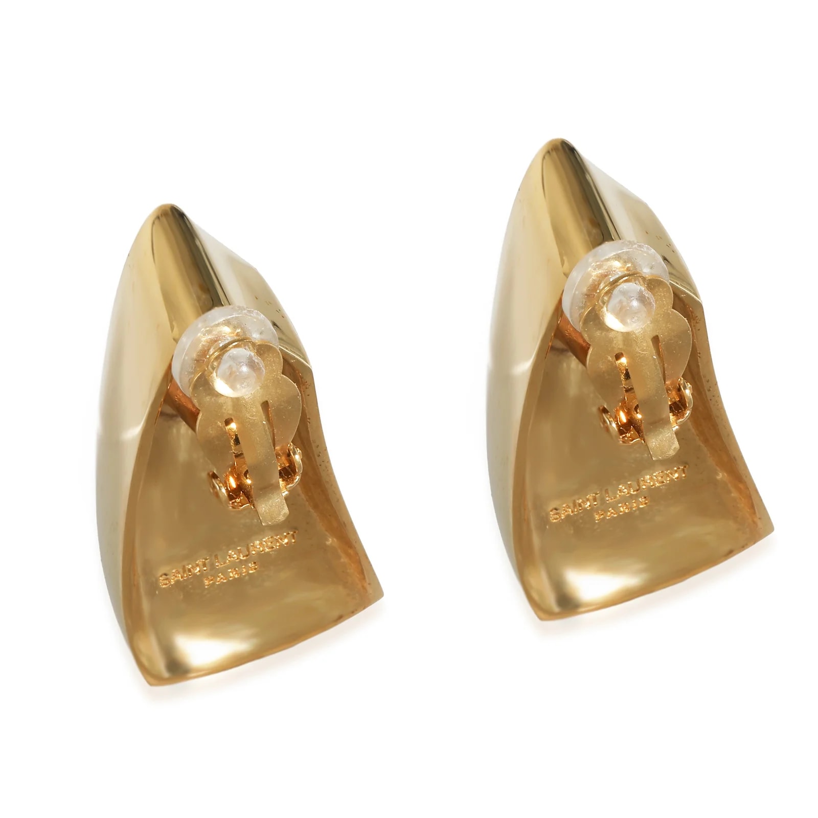 Saint Laurent Comet Triangle Clip-On Base Metal 2