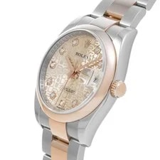 Rolex Datejust 116201G 36mm Stainless Steel / Rose Gold Pink #WW1204 2