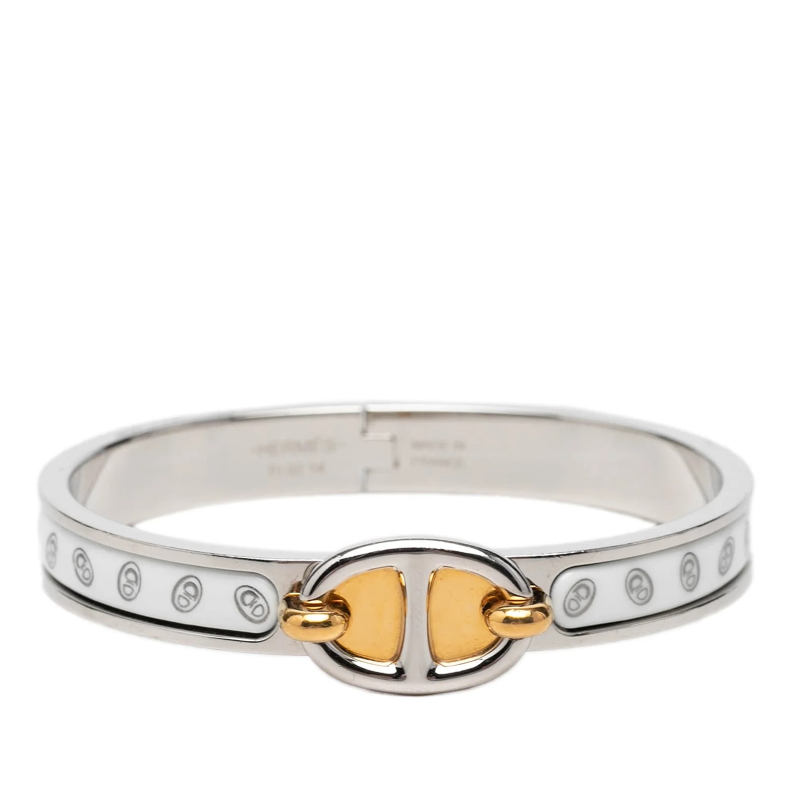 Hermès — Narrow Chaine D Ancre Maillon Enamel Clic — Jewelry — resale