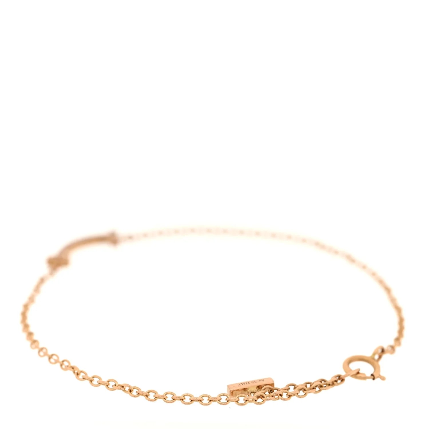 18K Rose Gold Mini T Smile 2