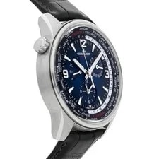 Jaeger-LeCoultre Geographic WT Steel Auto Blue Dial Strap Q904847J 3