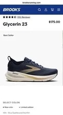 Brooks — Limited Edition Brooks Glycerin 23 ’s US Size 14 (D) 110476-1D-420 $175Retail — Sneaker — resale