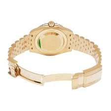 Rolex GMT-Master II 126718GRNR 40mm Yellow Gold Black #WW3272 4