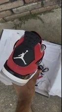 Jordan Air 4 Mid Top Basketball Lace-Up 4