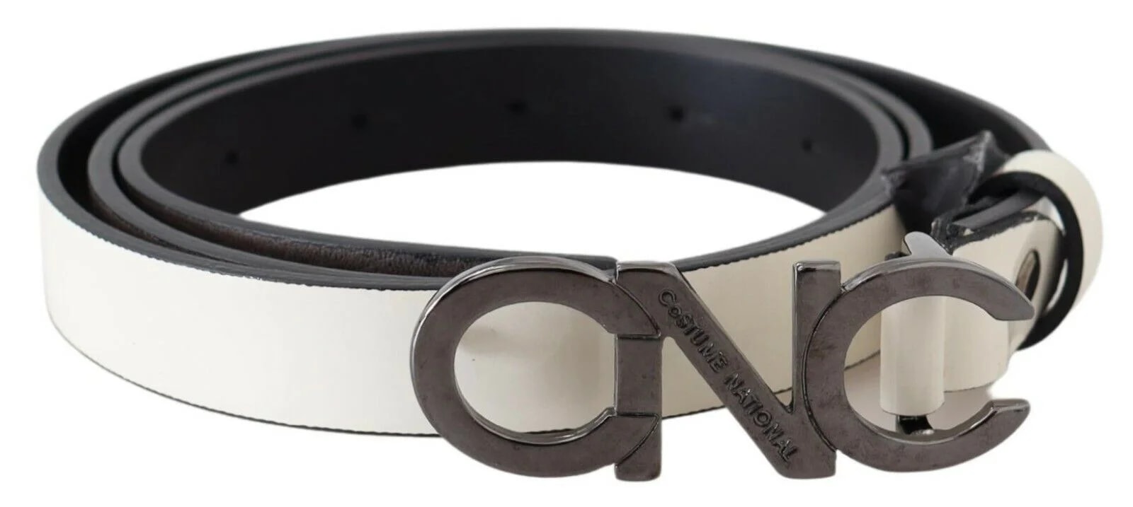 Costume National — Costume National Mettalic Logo Belt — Accessory — resale