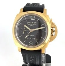 Panerai Luminor 1950 GMT 8 Days PAM00289 18K Rose Gold 44mm Box & Papers 4