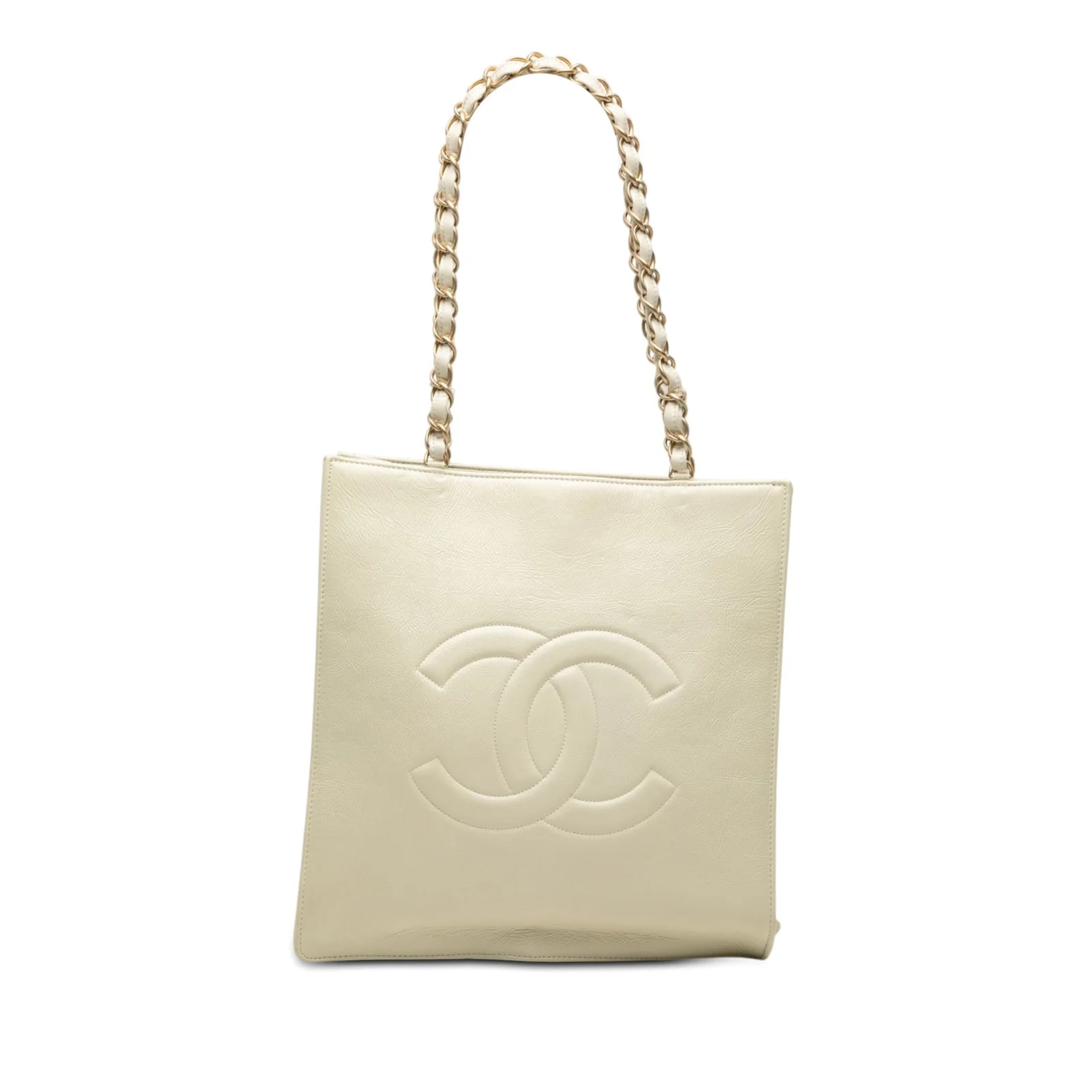 Chanel — Shiny Aged North South — Handbag — resale