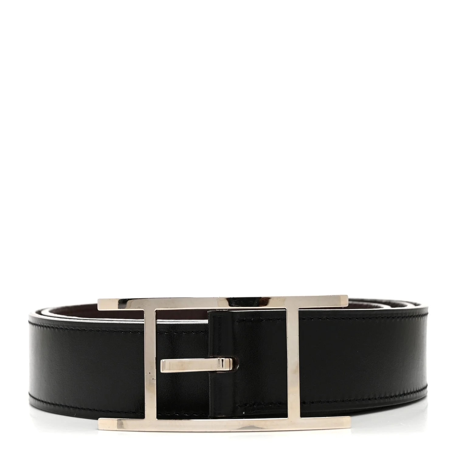 Hermès — 32mm Hapi Belt 95 38 Prune — Accessory — resale