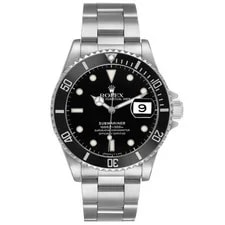 Rolex Submariner Date Steel Black Dial 16610 2