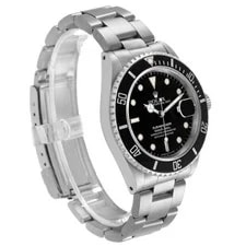 Rolex Submariner Date Steel Black Dial 16610 3